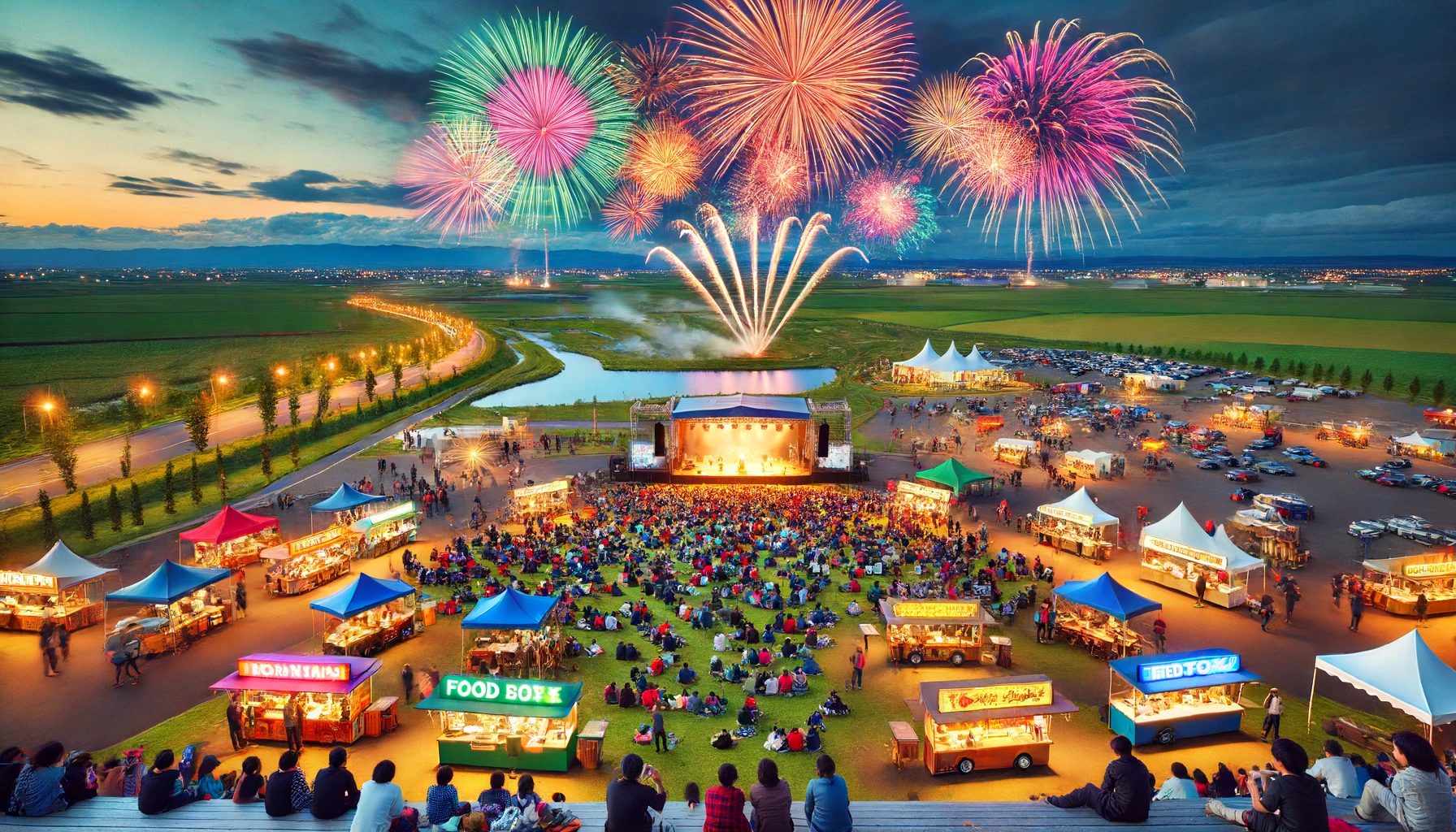 バラ売り可】北海道芸術花火2024 モエレ沼花火大会